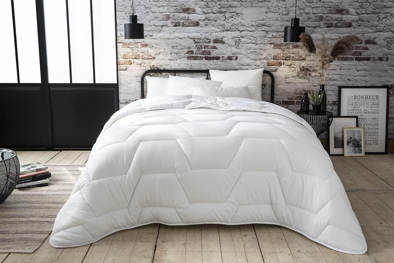 Abeil Acaristop housse de couette effet anti-acariens et antibactérien, polyester, blanc, 220 X 240 cm Couettes et couettes Naty Shop