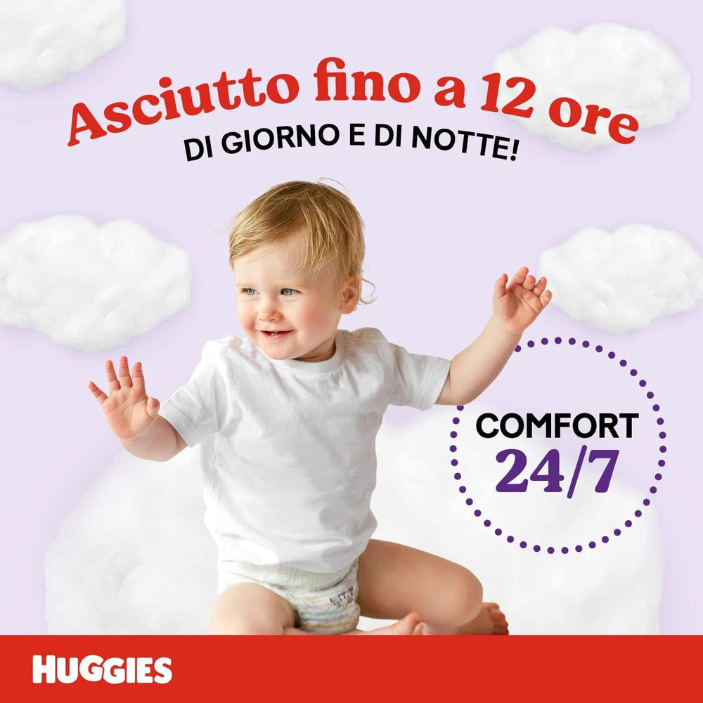 Pantalons à couches Huggies Ultra Comfort Taille 4 (9-14kg) Lot de 72 Pantalons à couches Mère & Bébé Naty Shop