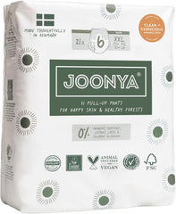 Couches push-up taille 6 XXL (à partir de 15 kg) - 1 sachet de 21 pièces - Sans substances nocives, écologiques, ultra plates, pour une utilisation nocturne - Fabriquées au Danemark