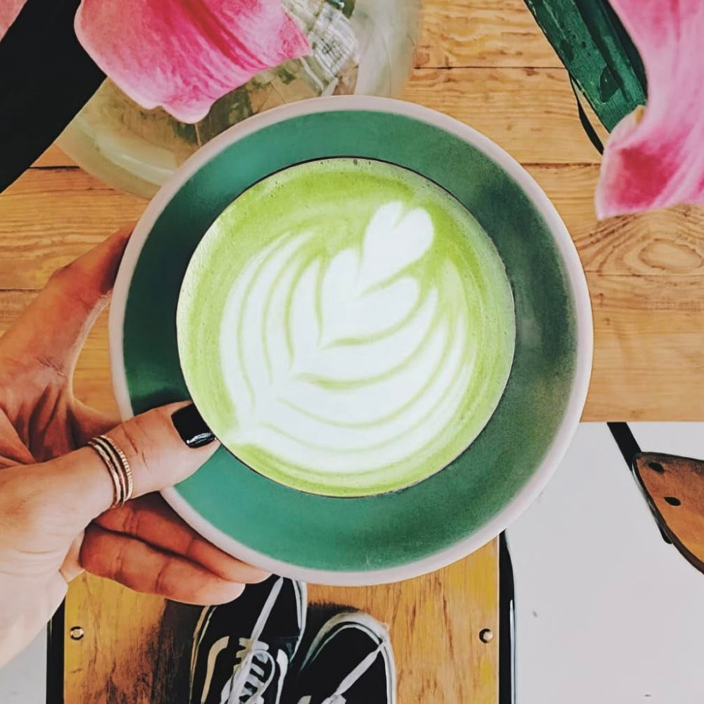 Latte verde cu matcha