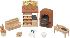 Sylvanian Families 5536 Starter House Bakery Set - Ensemble de jeu pour maison de poupée Dollhouses Naty Shop