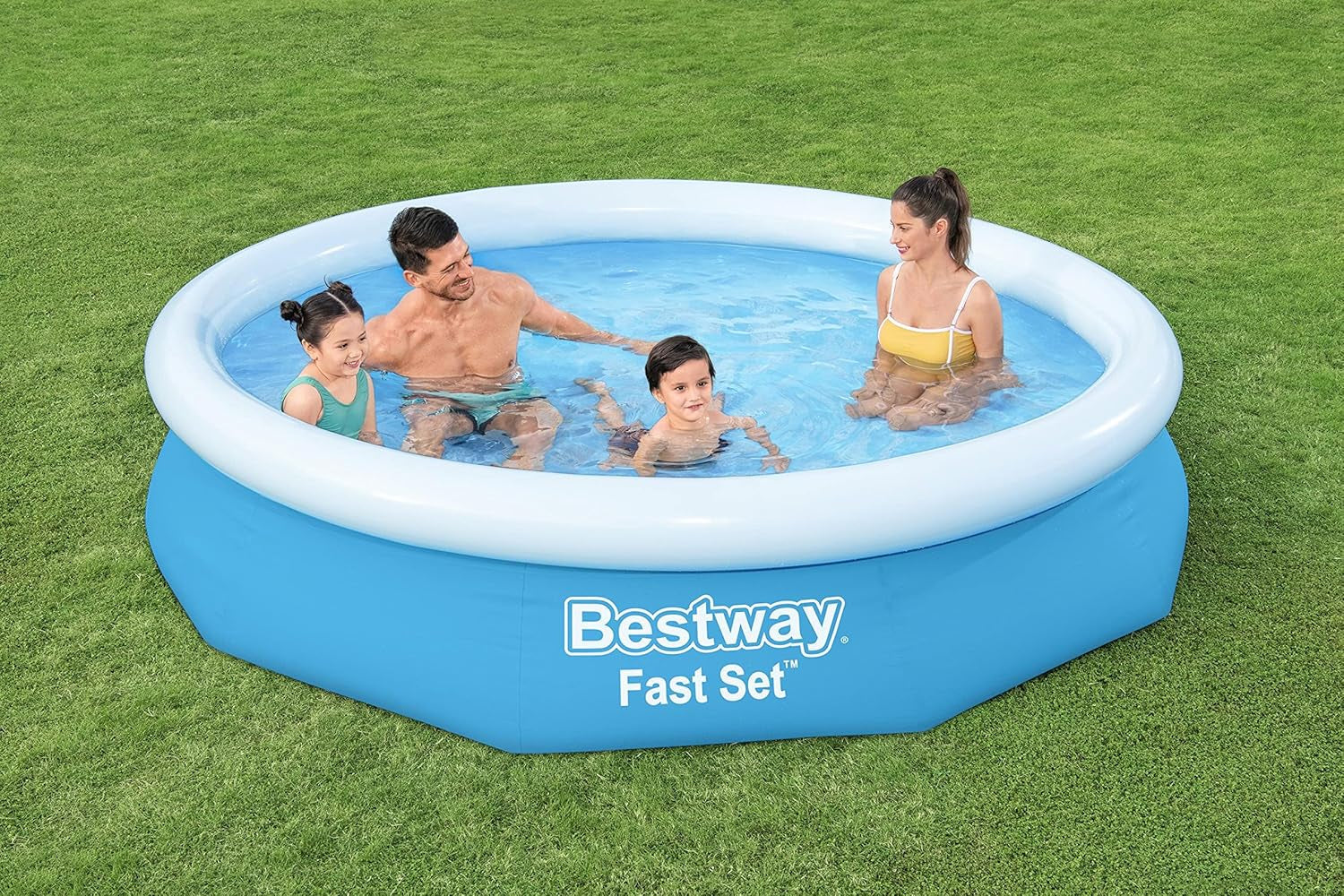 Piscină BESTWAY Fast Set 305x76 cm, fără pompă