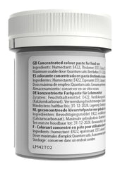 Colorant alimentaire Sugarflair Max Concentrated White Extra, colorant alimentaire très concentré pour pâte d'amande et fondant, colorant en pâte Max Concentrate - 42 g