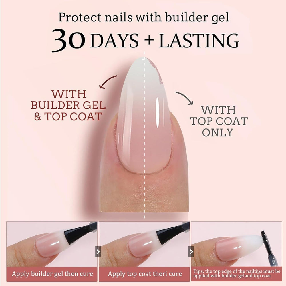 Kit de 150 faux ongles dégradés – 5 couleurs ombrées, ongles artificiels autocollants – Couverture complète pour femmes et filles – Faux ongles brillants pour manucure DIY (carré)