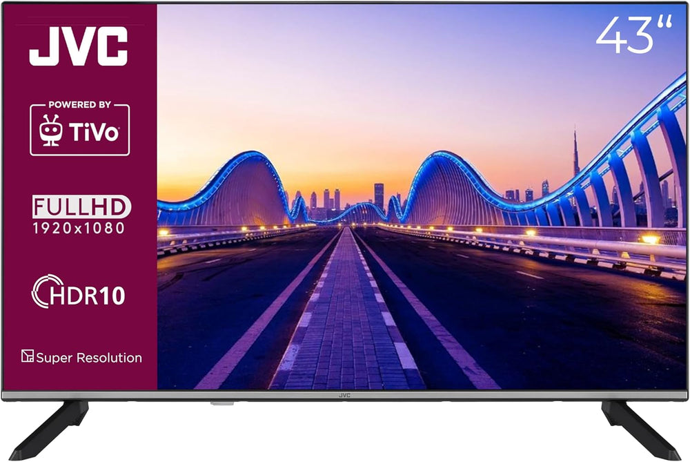 Televizor inteligent JVC de 32 de inci, cu tehnologie TiVo (Full HD, HDR, tuner triplu, 6 luni HD+ inclus) LT-32VF5355W
