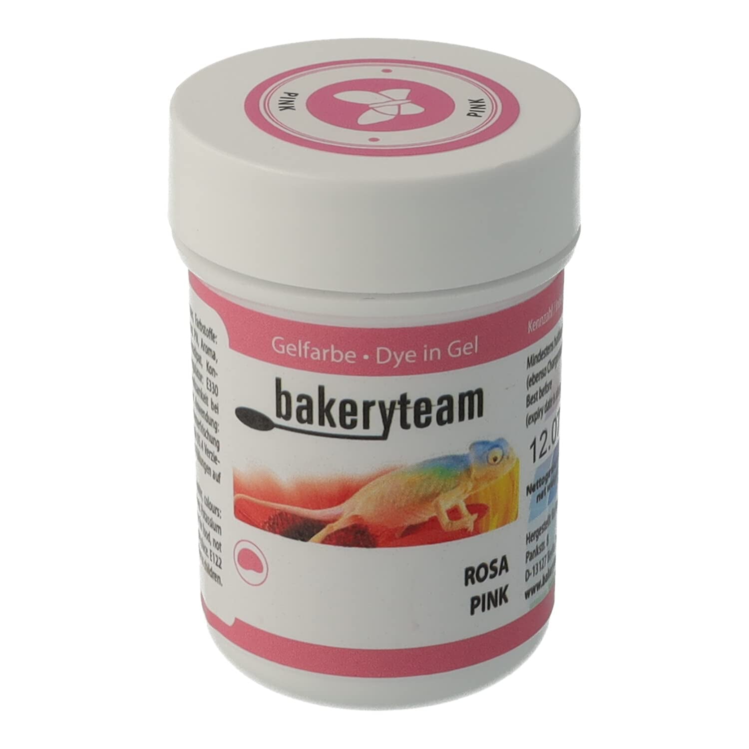 Gel colorant alimentaire Bakeryteam pour glaçage, jaune clair, 35 g