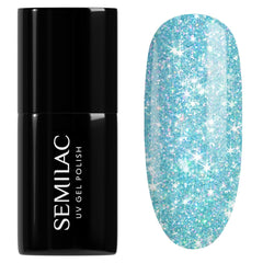 Vernis à ongles UV Semilac Hybrid 240 Icy Waterfall 7ml, collection Seaqueen