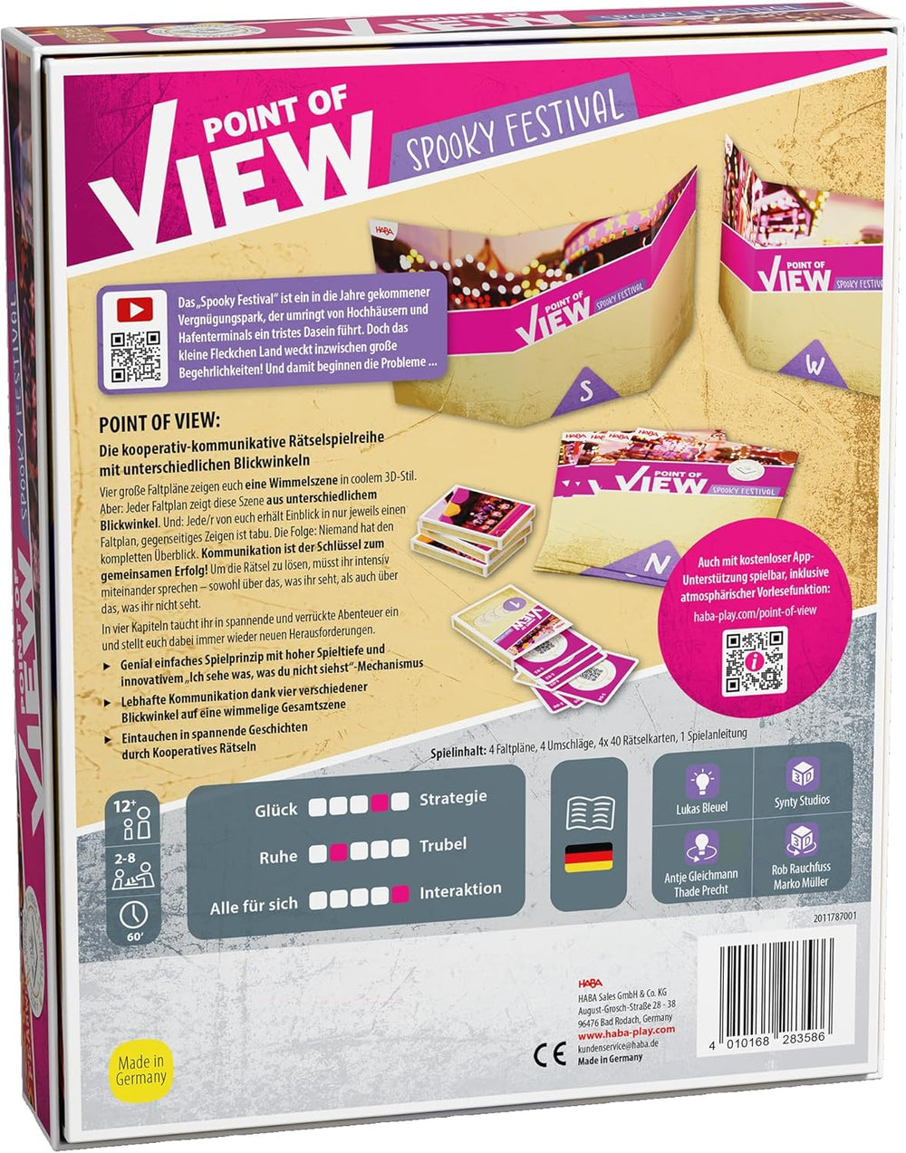 Le point de vue de HABA : Le festival de la peur