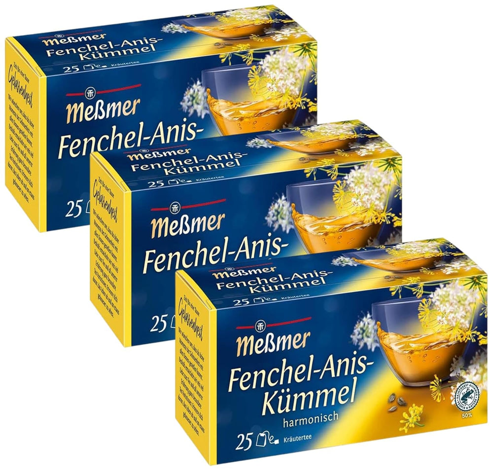Mélange d'orties Meßmer | 25 | Sachets de thé | Végétalien | Sans gluten | Sans lactose
