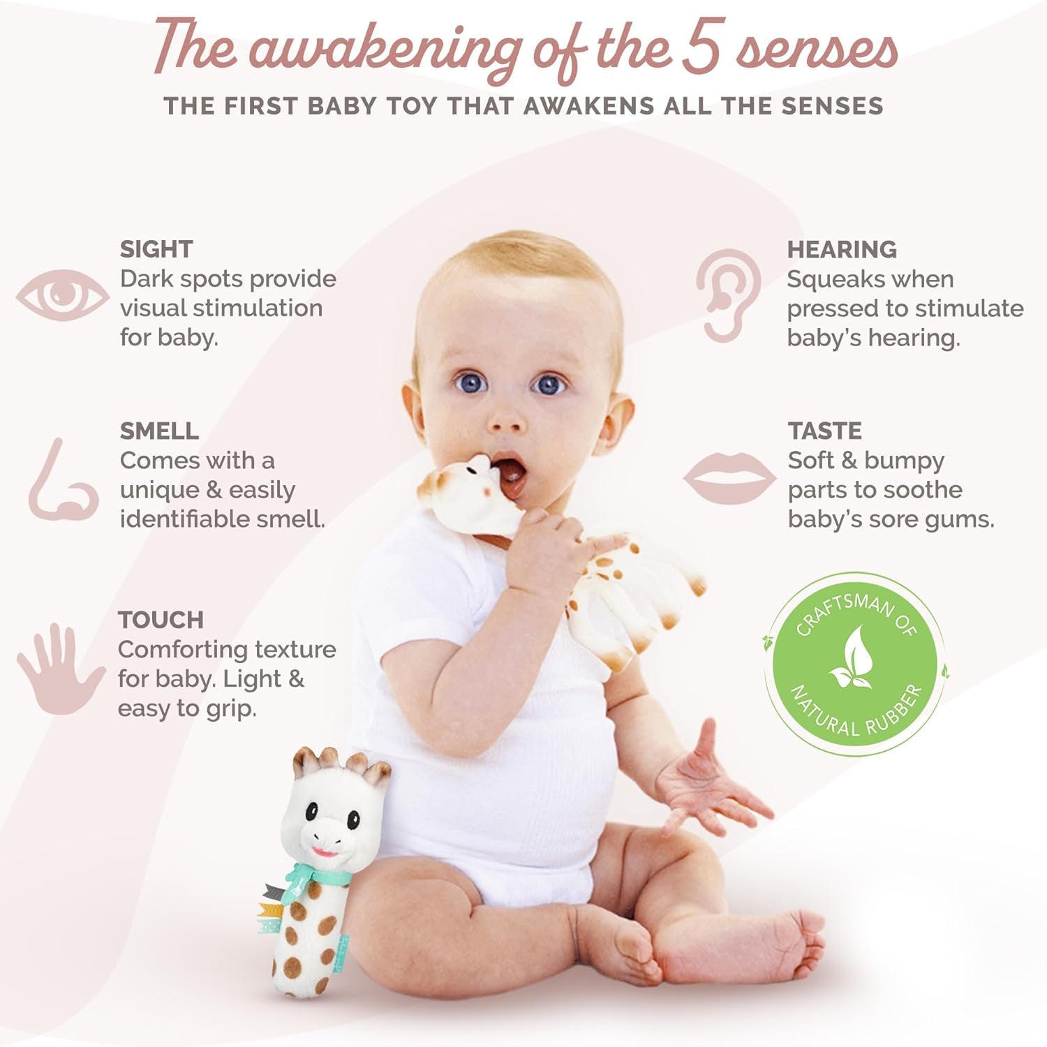 Coffret anniversaire Sophie la girafe Pouet hochet Sophiesticated 00012 Jouets Bebe Naty Shop