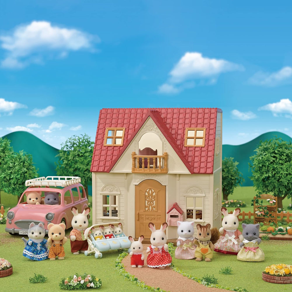 L5567 NOUVEAU Starter House, multicolore L5706 Milk Bunny Family - Figurines de maison de poupée