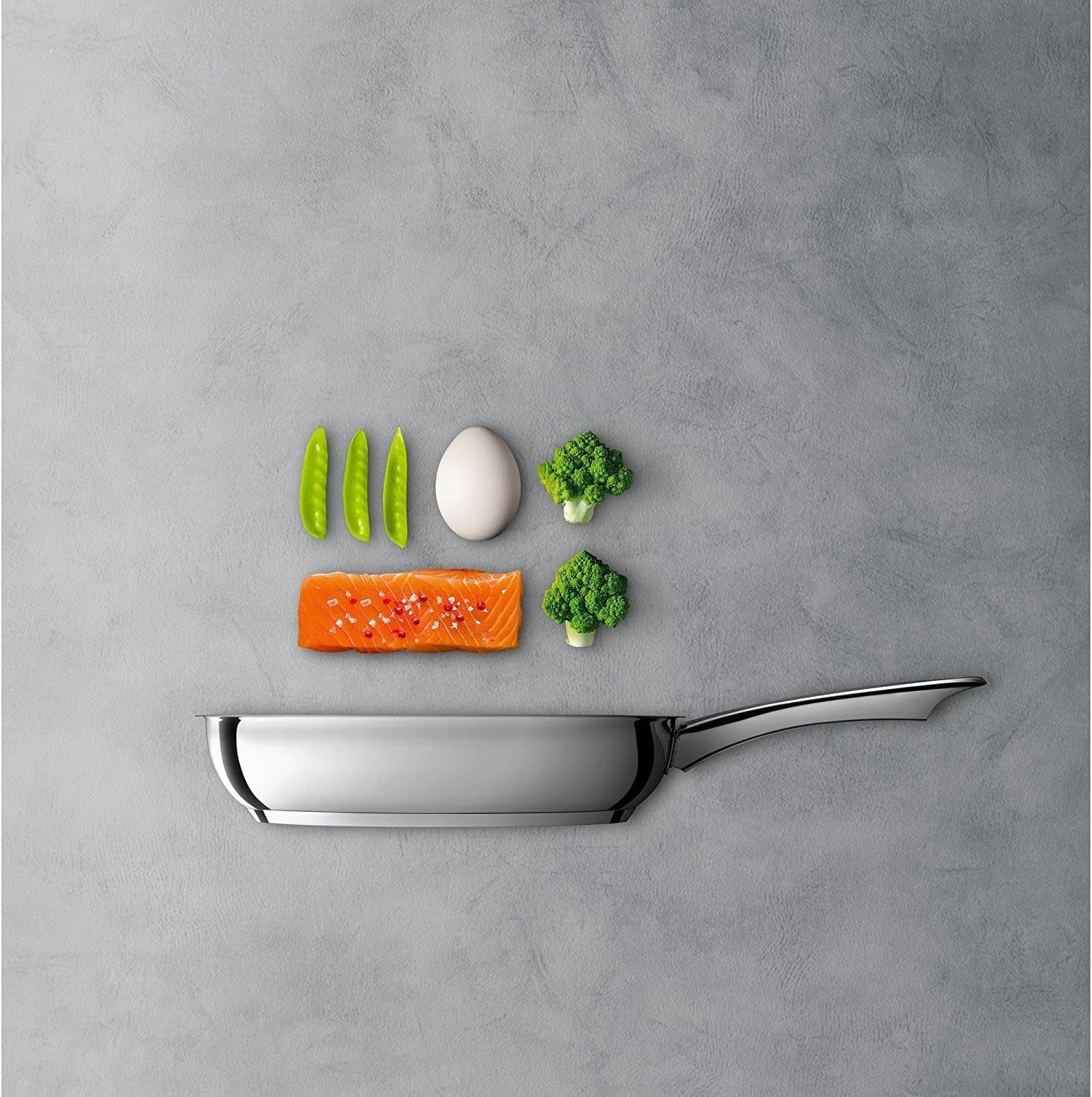 Poêle à induction Silit Talis 24 cm, inox, revêtement céramique, va au four Casseroles et poêles Naty Shop