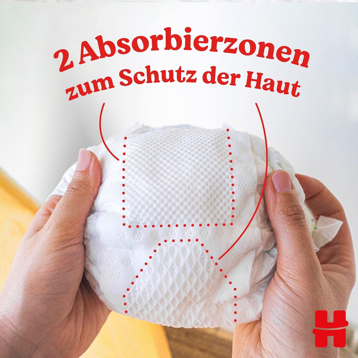Couches pour nouveau-nés Huggies, taille 1, 100 couches (2 x 50), boîte d'un demi-mois