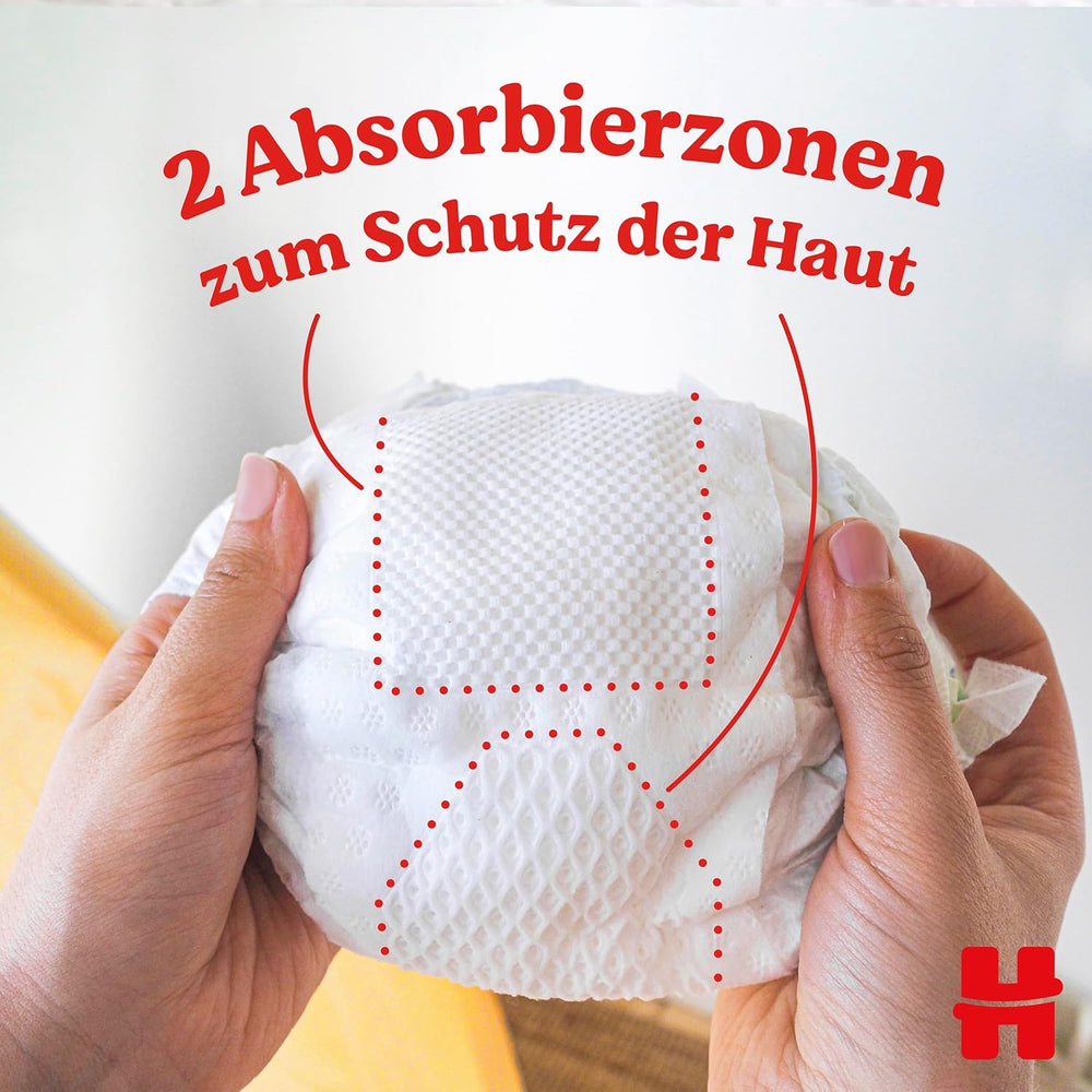Couches pour nouveau-nés Huggies, taille 1, 100 couches (2 x 50), boîte d'un demi-mois