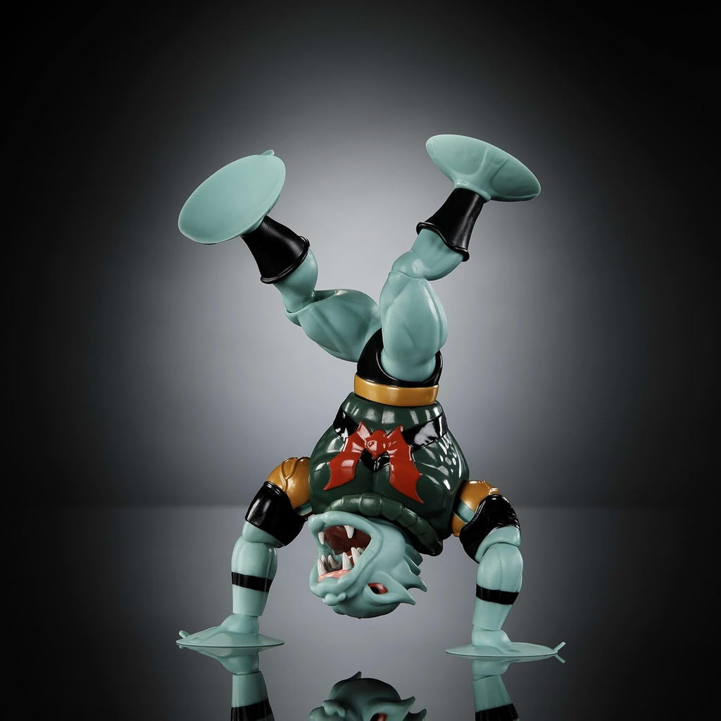 Masters of the Universe Origins Action Figure Leech din colecția de desene animate, aprox. 14 cm înălțime, monstru cu aspirație din serialul TV din anii 1980, design și accesorii cu multe detalii, JBM83 Action figures Naty Shop