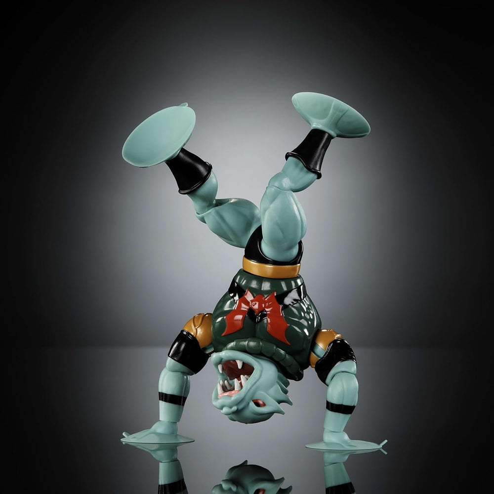 Figurine d'action Masters of the Universe Origins Leech de la collection Cartoon, env. Monstre à succion de 14 cm de haut de la série TV des années 80, design et accessoires avec de nombreux détails, figurines JBM83 Naty Shop