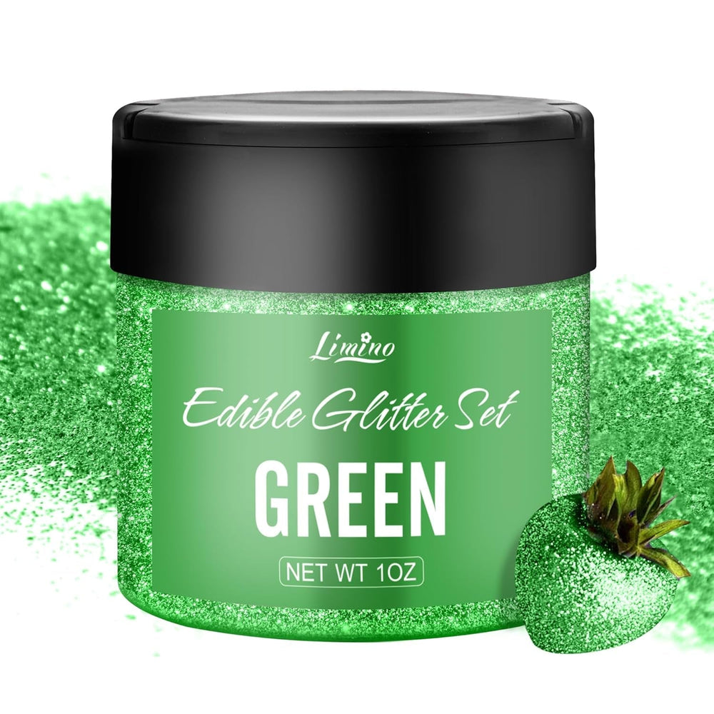 Paillettes comestibles – 4 couleurs de poudre de paillettes comestibles, poudre de paillettes en flacon pulvérisateur pour boissons, gâteaux, nourriture – poudre de paillettes métalliques, colorant alimentaire pour cocktails, fondant, biscuits, vin