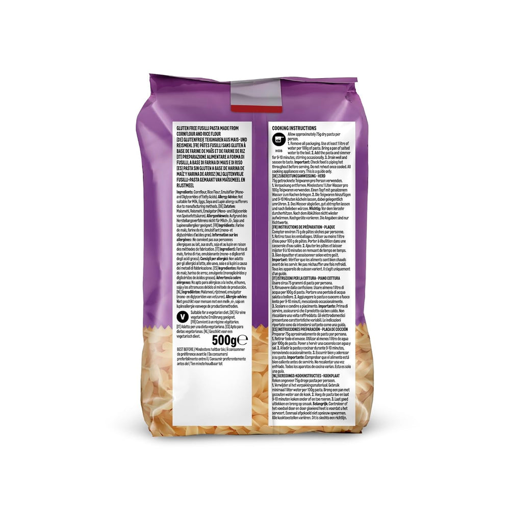 d'Amazon fusilli sans gluten, 500g
