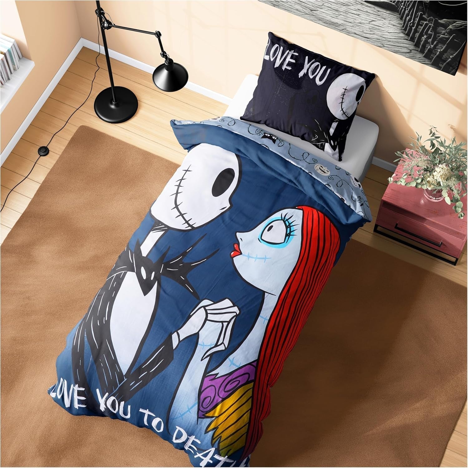 Literie pour enfants et adolescents Literie - enfants Naty Shop Black Jack Sally - Simple
