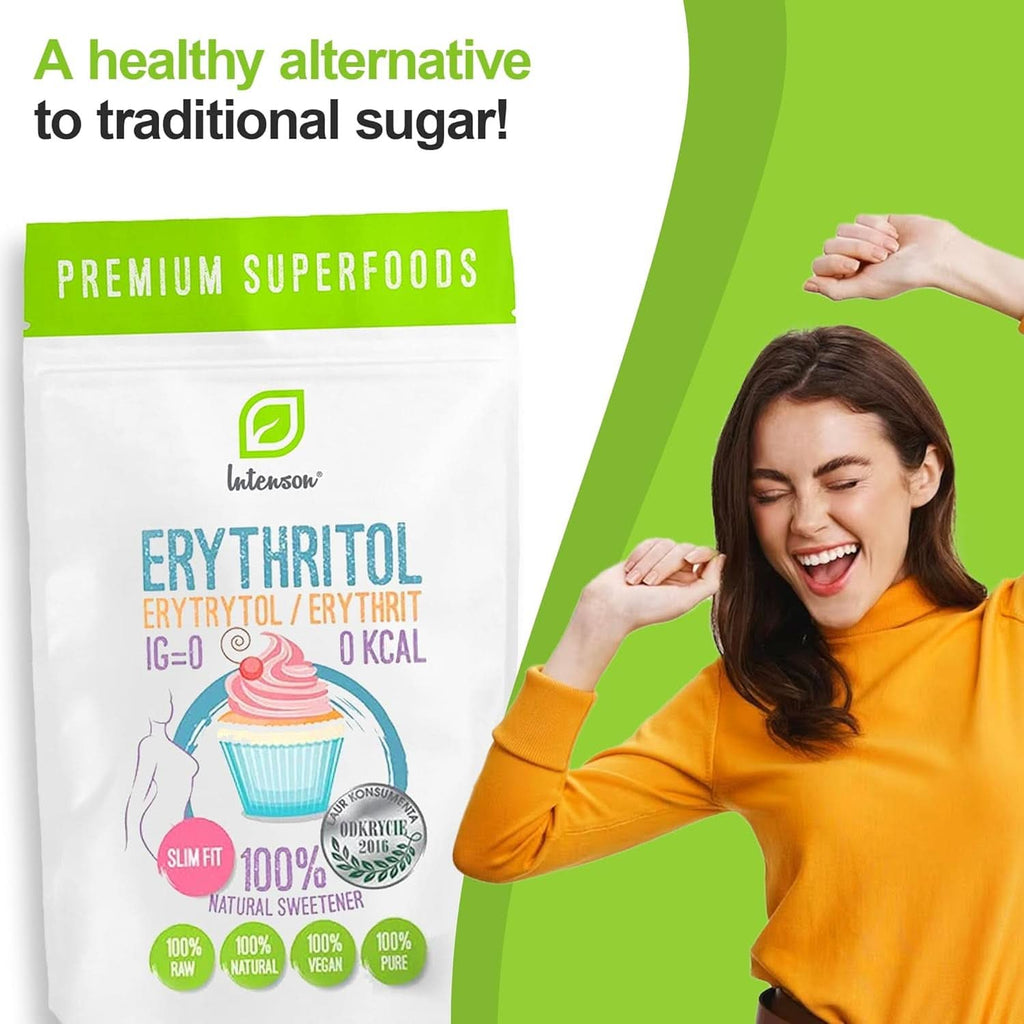 Eritritol - Alternativă naturală de zahăr, 2 Kg Indulcitori Naty Shop