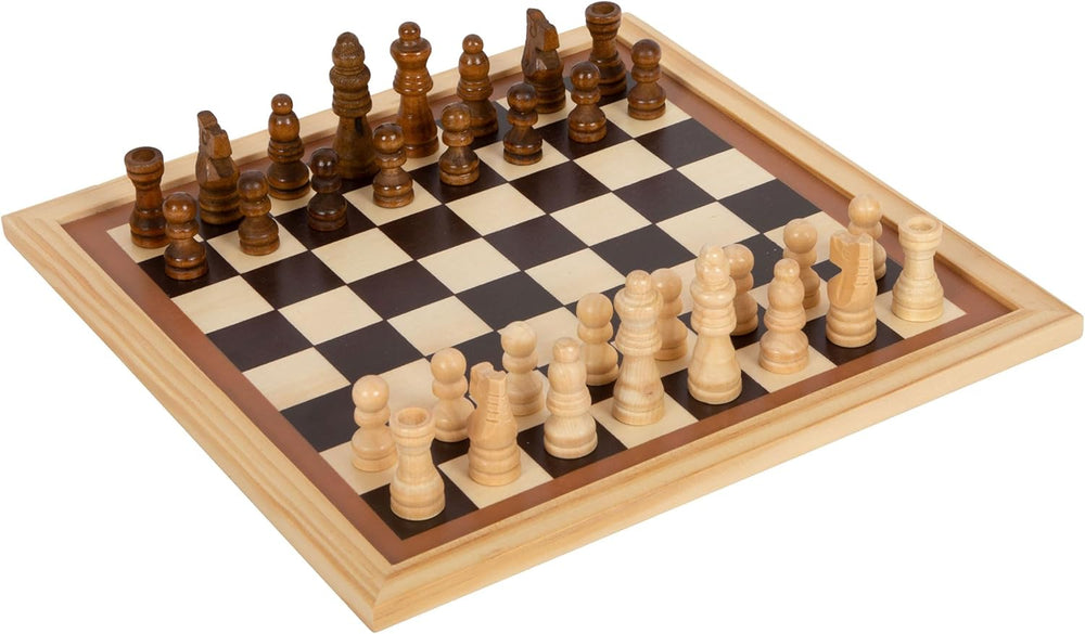 Small Foot Game Collection, 7 jeux classiques en bois, jeux de société pour toute la famille, 6 ans et plus, 12322