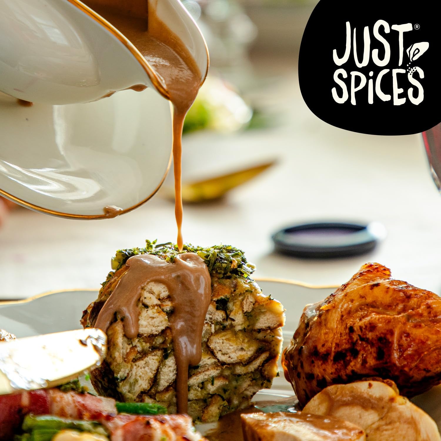 Just Spices Umami Allrounder I Soßen, Fleisch, Gemüse & more herzhaft würzen I Gewürzdose, 55 g