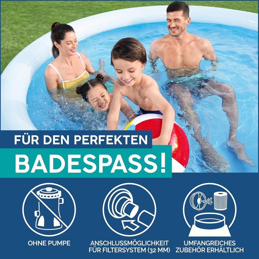 Piscină BESTWAY Fast Set 305x76 cm, fără pompă