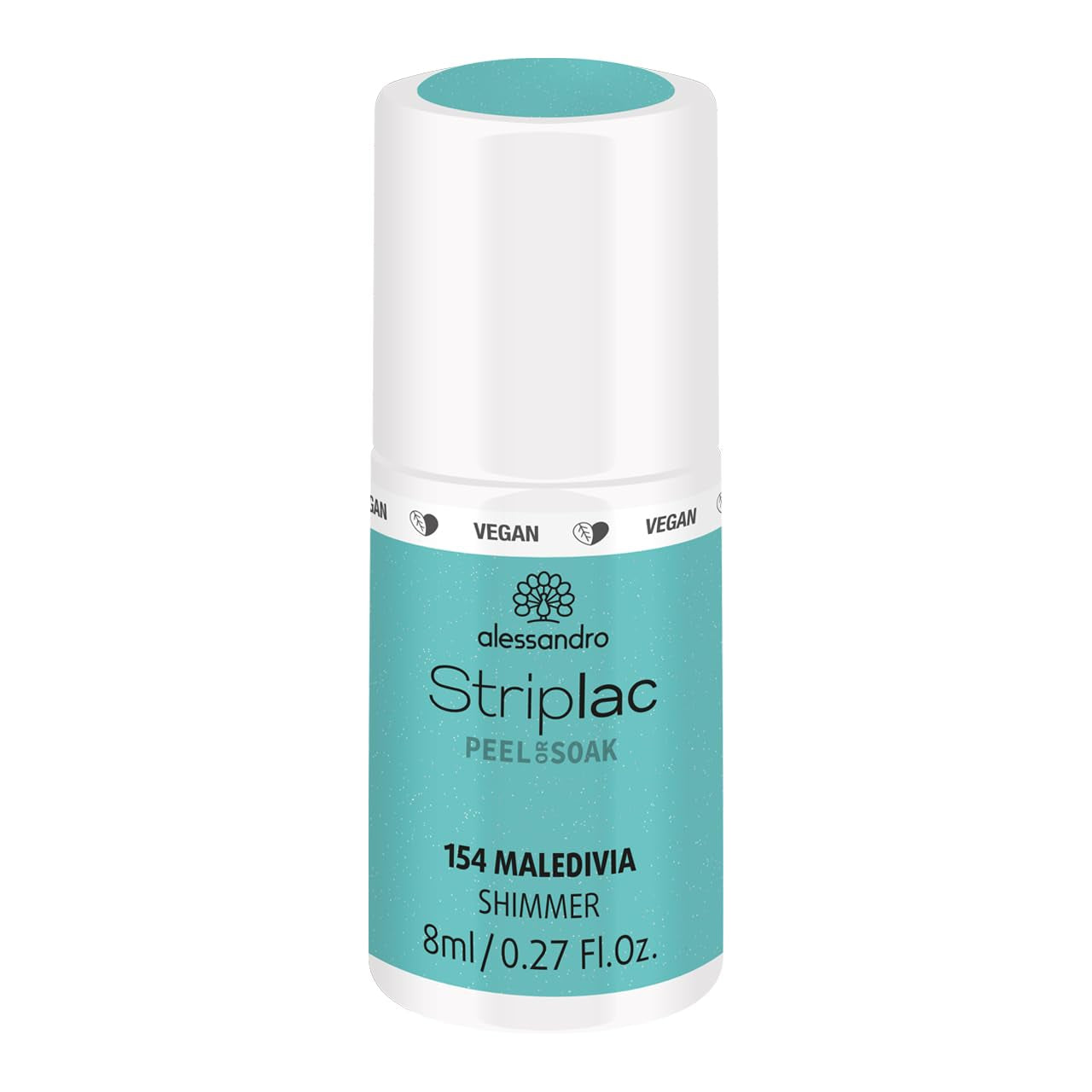 Vernis à ongles UV Alessandro Striplac Lavender Lemonade – Délicat et longue durée – S'enlève facilement grâce à la technologie de retrait – Vegan et cruelty-free – 8 ml