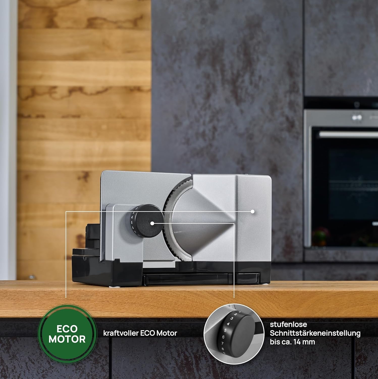 Ritter E 18 Trancheuse électrique multifonction pour gauchers Fabriqué en Allemagne Déchiqueteuses et trancheuses Naty Shop