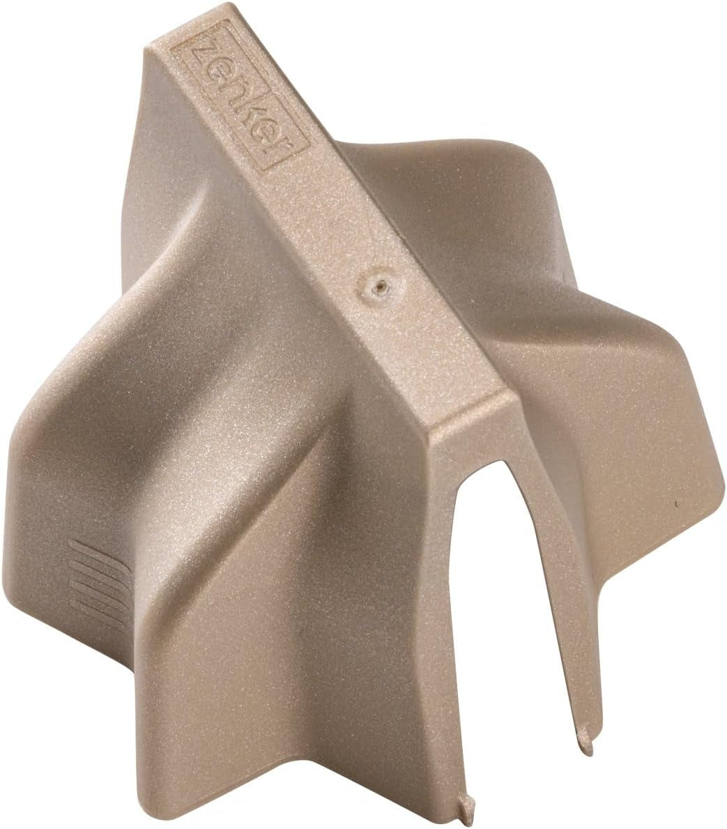 Zenker Emporte-pièce étoile à la cannelle avec mécanisme de pliage – Forme ergonomique pour des étoiles à la cannelle parfaites – Emporte-pièce étoile pliable – Fabriqué en Allemagne, doré