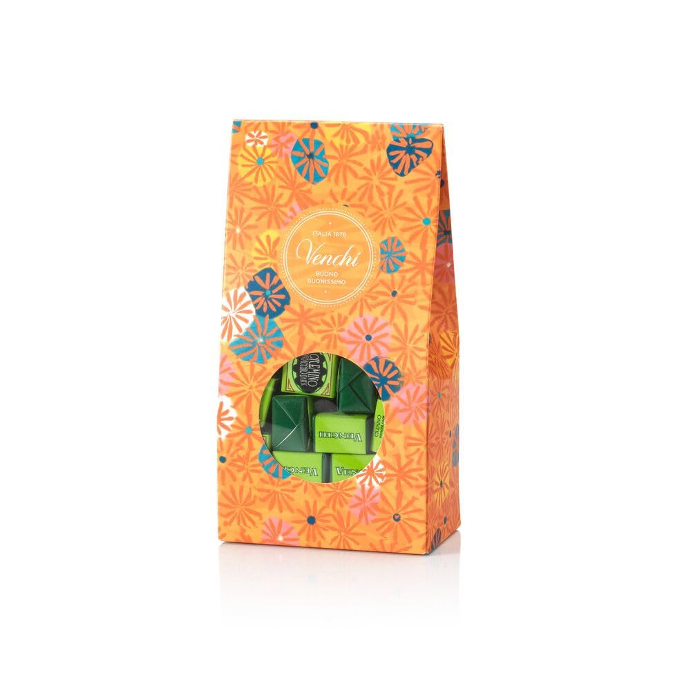 Venchi - Coffret Cadeau Murrine aux Pralines Cremino Pistache, Chocolat Blanc, 305g, Sans Gluten, Sans Colorants Artificiels, Sans Conservateurs - Idée Cadeau Parfaite