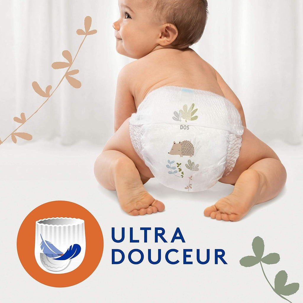Lotus Baby Douceur Naturelle – scutece, marimi diverse, pachet 1 lună Mama si Copilul Naty Shop