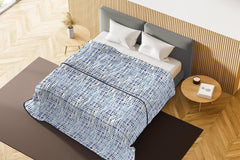 Literie italienne Couette d'été basique en verre microfibre pour lit double Couettes et couettes Naty Shop