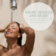 Jean & Len Shampoing hydratant Aloe Vera & Basilic, pour cheveux très secs, 300 ml Douche et bain Naty Shop