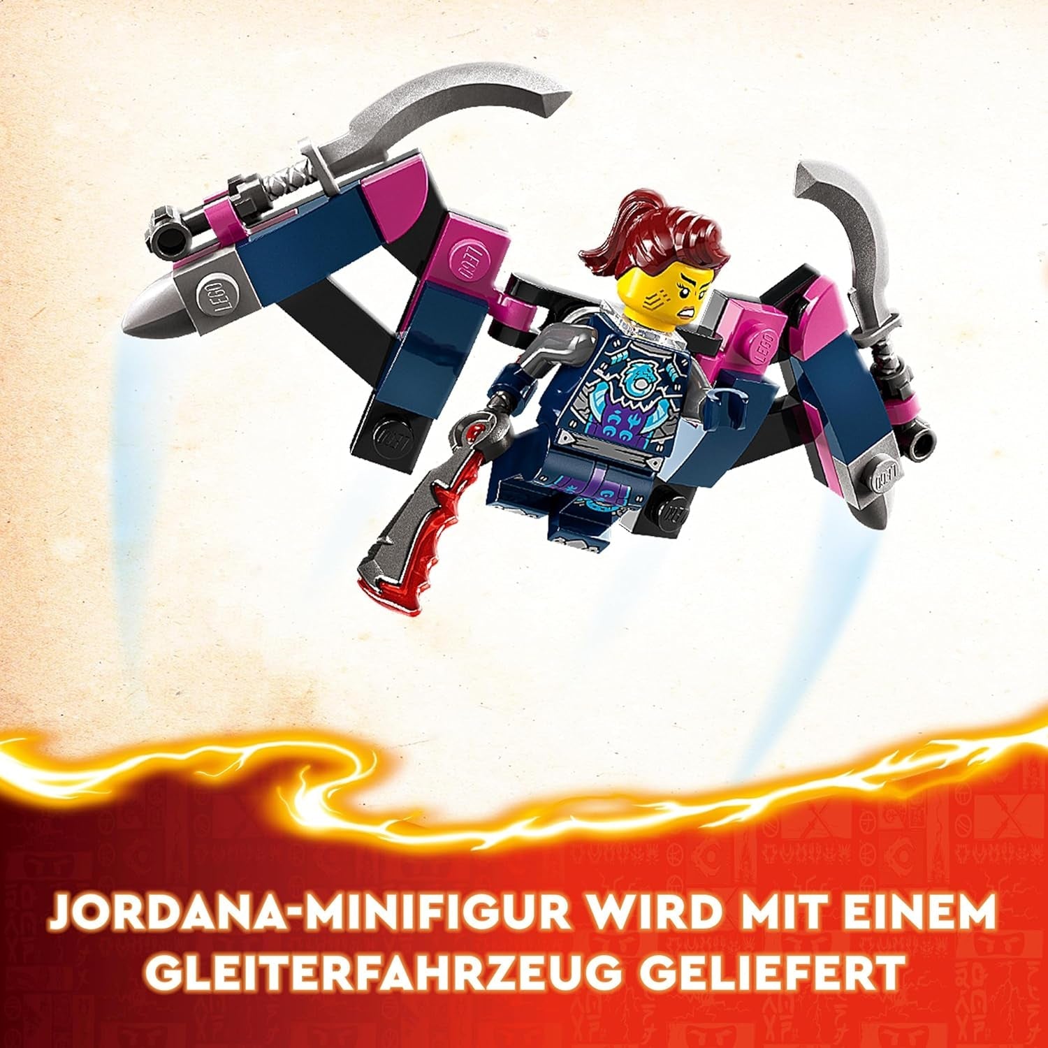 LEGO NINJAGO Kai's Ninja Climbing Mech, jouet Ninja avec figurine à construire et 4 mini figurines, ensemble d'aventure pour enfants, cadeau d'anniversaire pour garçons et filles de 9 ans 71812 Ensembles de construction Beuche den LEGO-Store