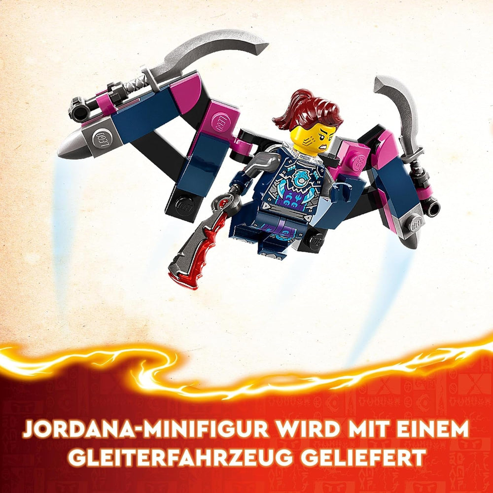 LEGO NINJAGO Kai's Ninja Climbing Mech, jouet Ninja avec figurine à construire et 4 mini figurines, ensemble d'aventure pour enfants, cadeau d'anniversaire pour garçons et filles de 9 ans 71812 Ensembles de construction Beuche den LEGO-Store