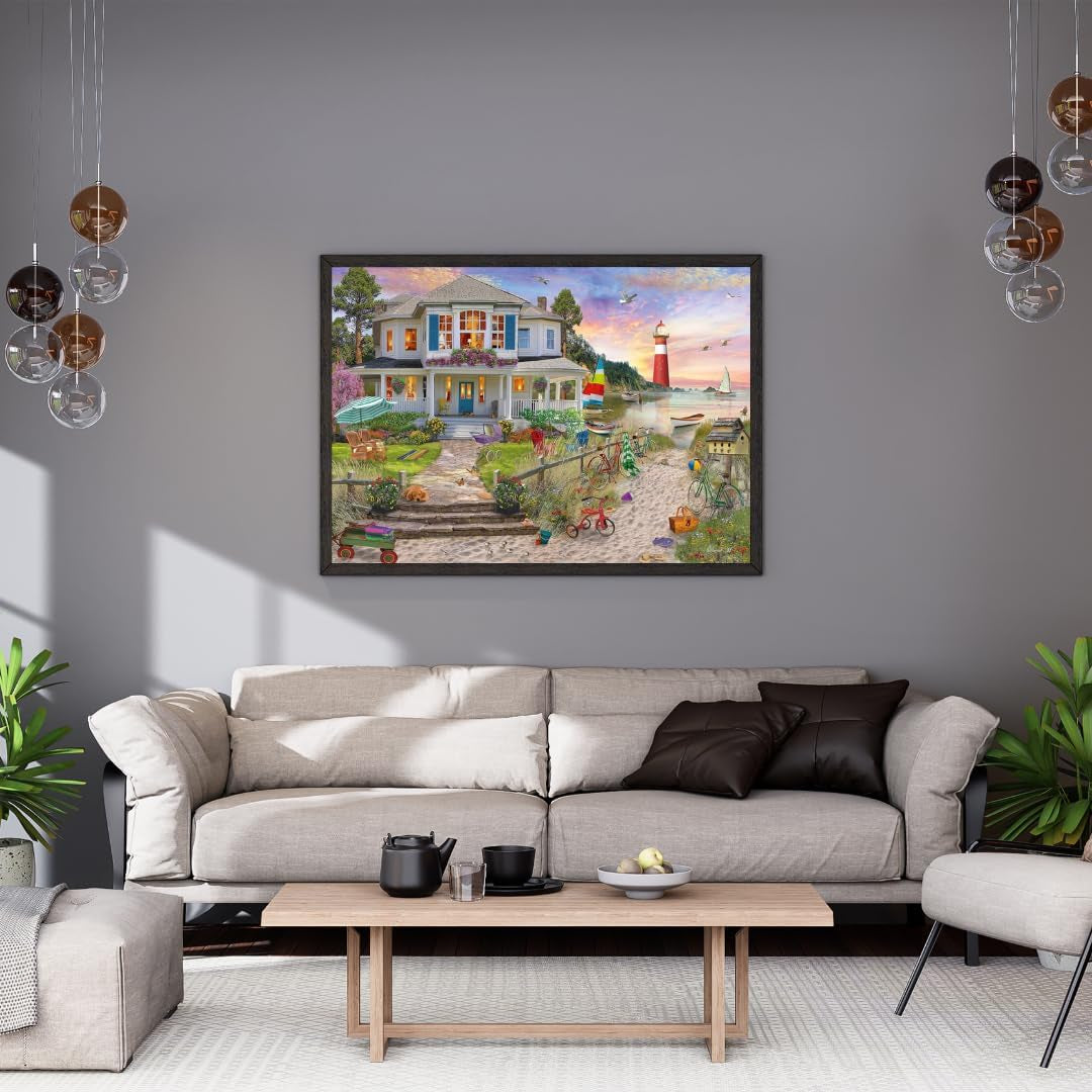 Schmidt Spiele Maison de plage, puzzle 1 000 pièces Puzzle Naty Shop