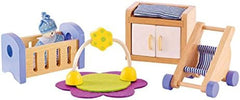 Hape E3459 - Chambre d'enfant, petites maisons de poupées Naty Shop