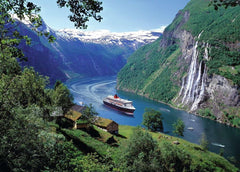 Ravensburger Puzzle 12000475 - Fjord norvégien - Puzzle 1000 pièces pour adultes et enfants à partir de 14 ans, puzzle paysage norvégien Puzzle Naty Shop