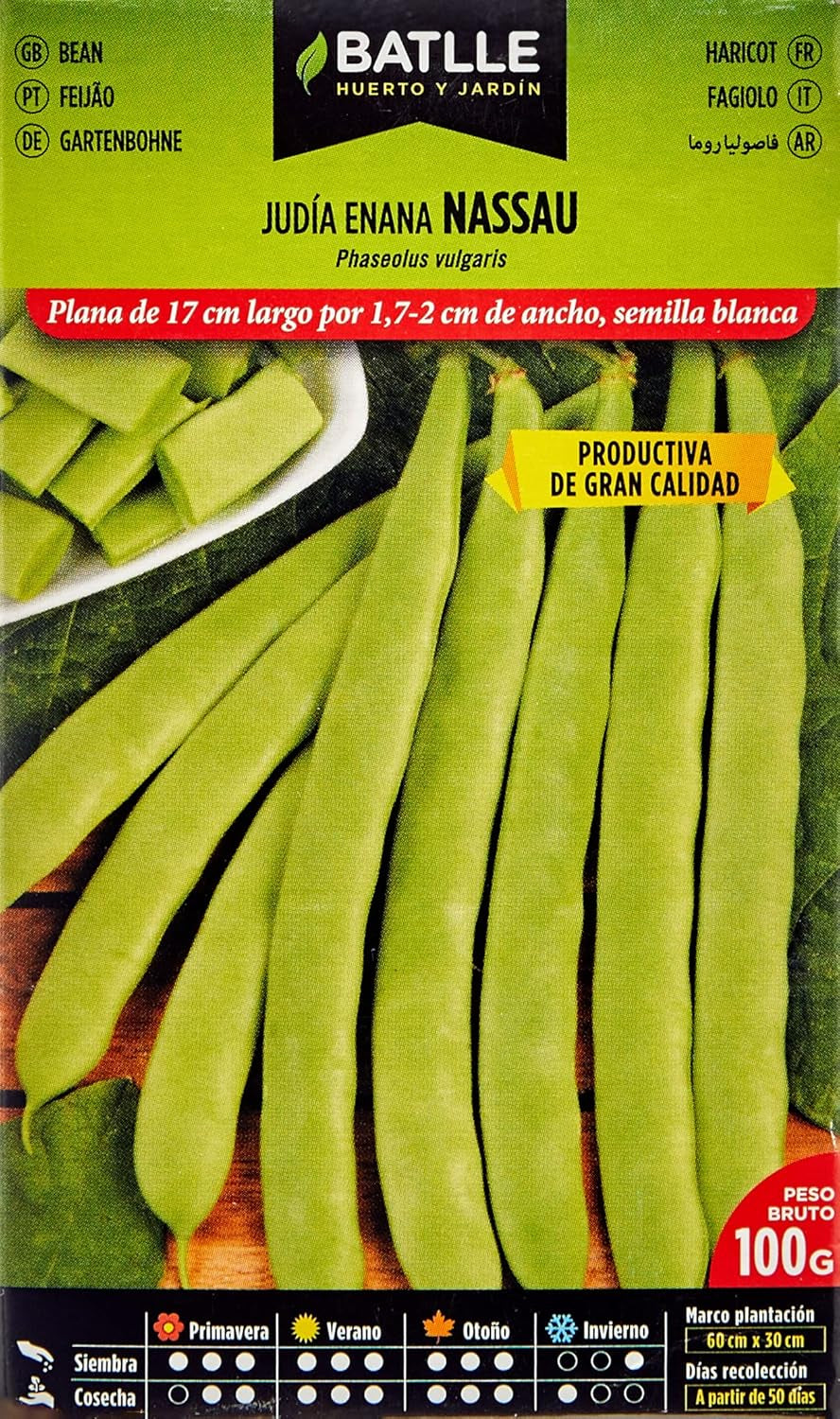 Batlle Gemüsesamen - Zwergbohne Contender (100G)
