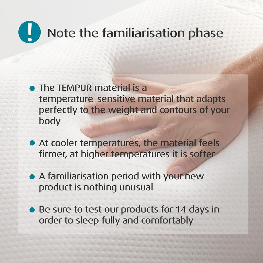 Oreiller de soutien cervical Tempur Millennium Queen, M Naty Shop Oreillers orthopédiques cervicaux