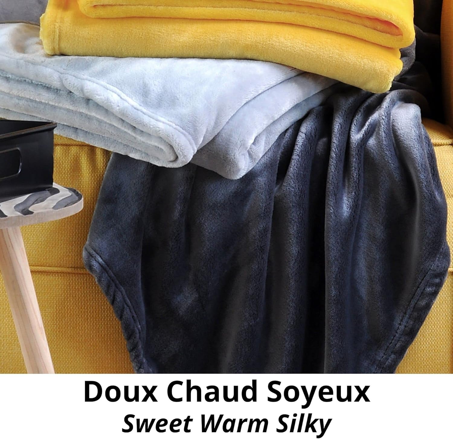 Tissu polyester câlin Lovely Casa canard 130 X 160 Cm Couettes et couettes Naty Shop