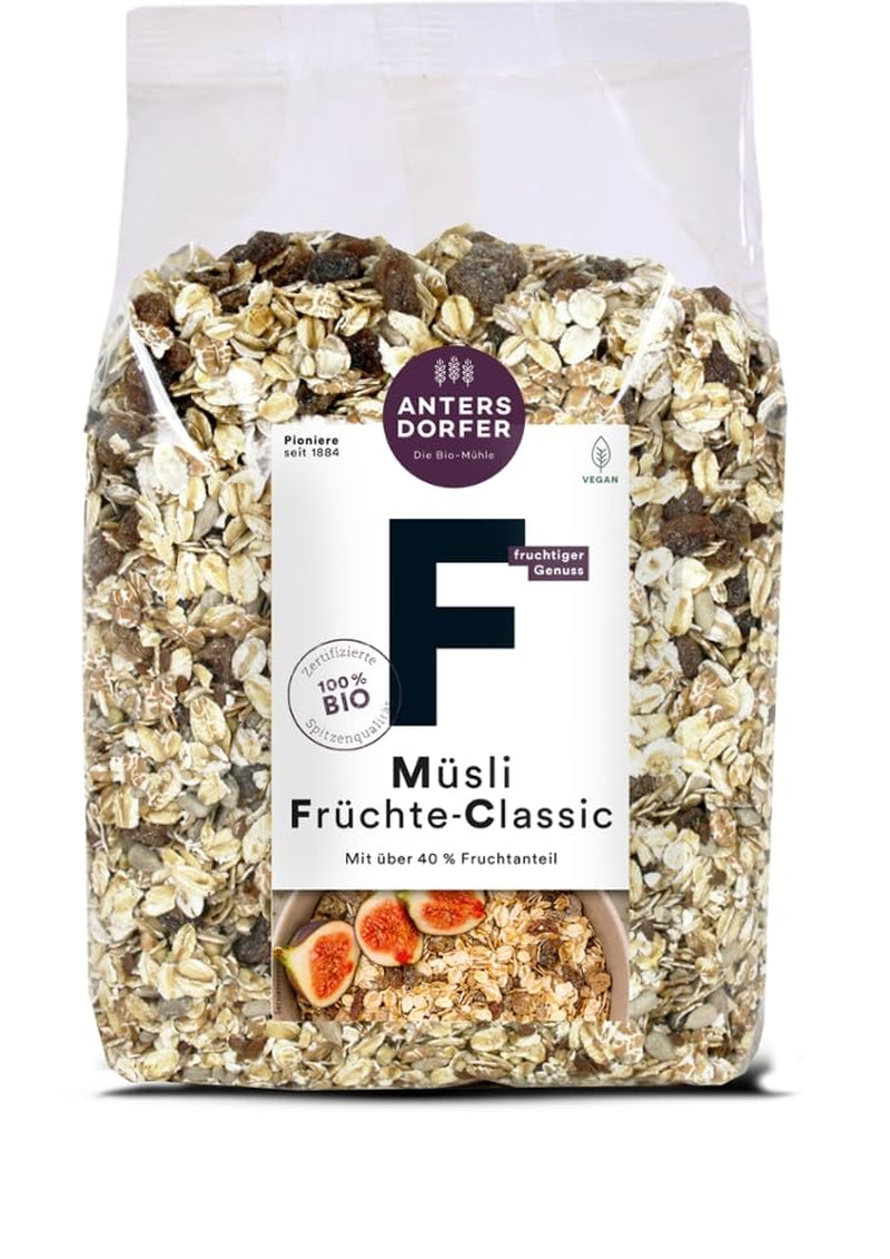 Muesli clasic cu fructe, 1 kg