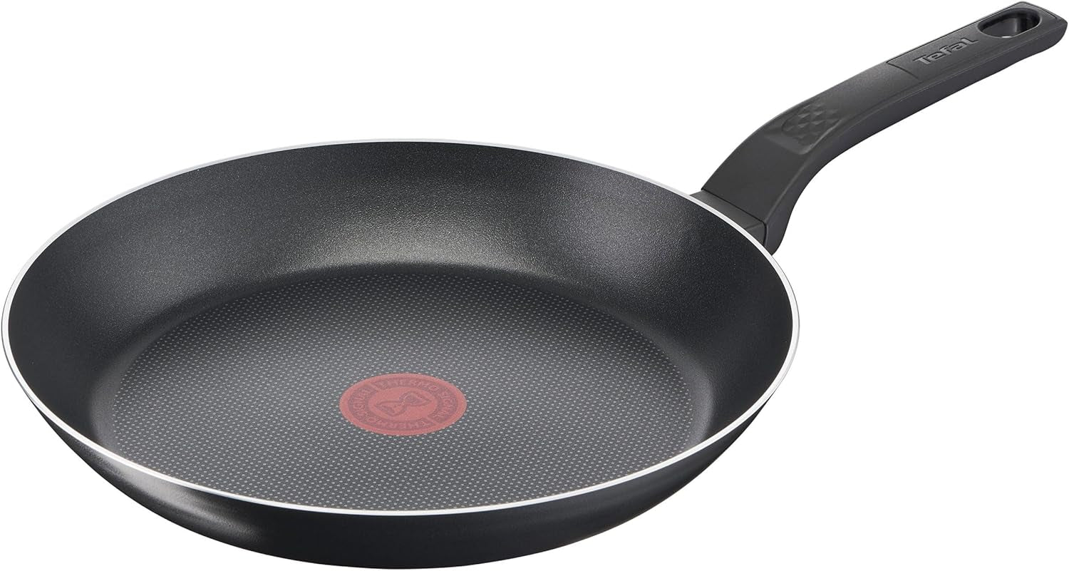 Tefal Easy Cook & Clean, revêtement antiadhésif, indicateur de température, non recommandé pour l'induction Casseroles et poêles Naty Shop Poêle 32 Cm