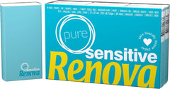 Renova Mouchoirs Sensitive Pure - 6 paquets de serviettes blanches