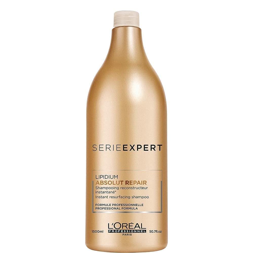 L'OréAl Professionnel Serie Expert Absolut Repair Gold, Shampoing Quinoa + Douche et bain Protéinés Naty Shop 1,5 litres