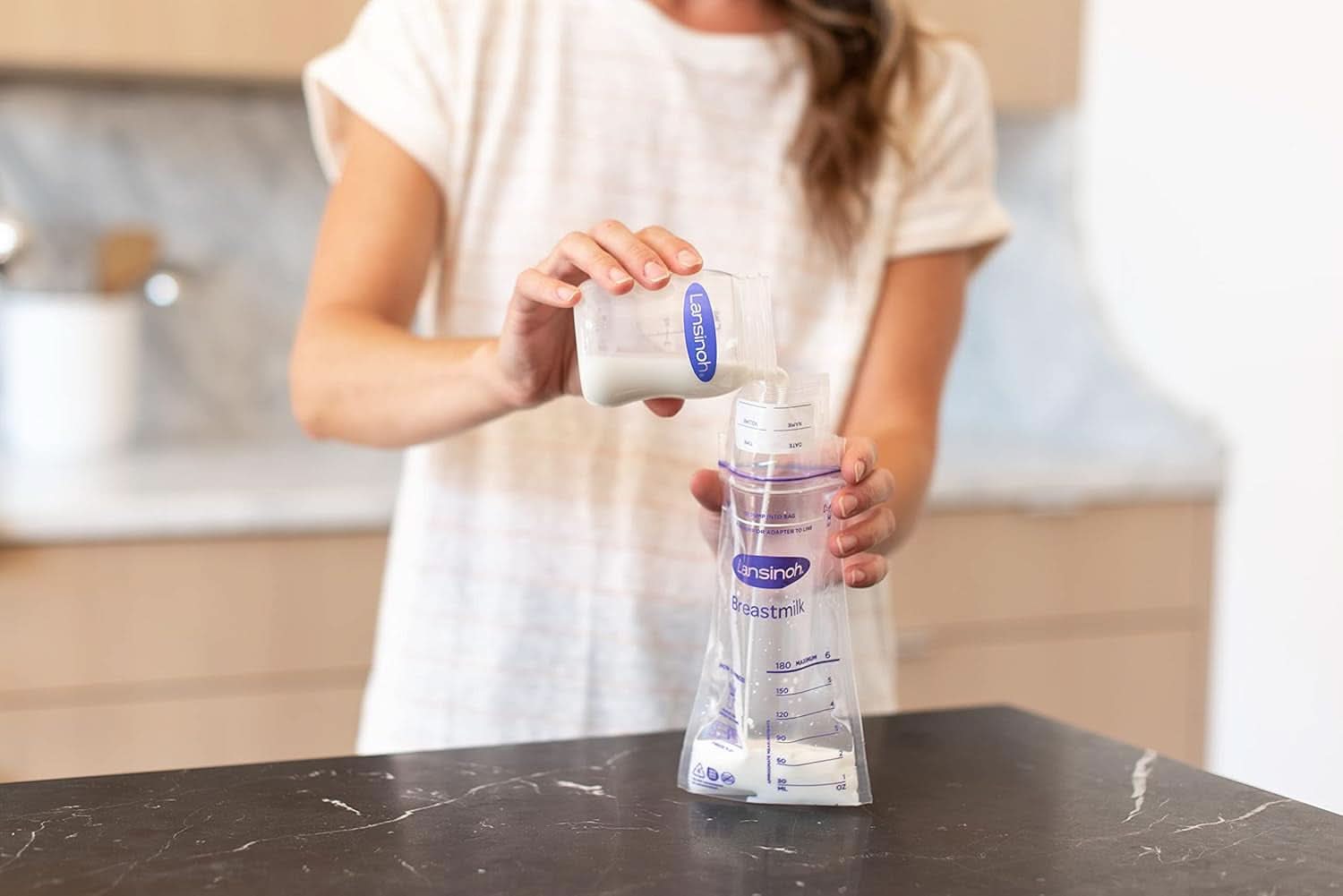 Lansinoh sachets de conservation pour lait maternel, 25 pièces Accessoires Alimentation et Allaitement Bebe Naty Shop