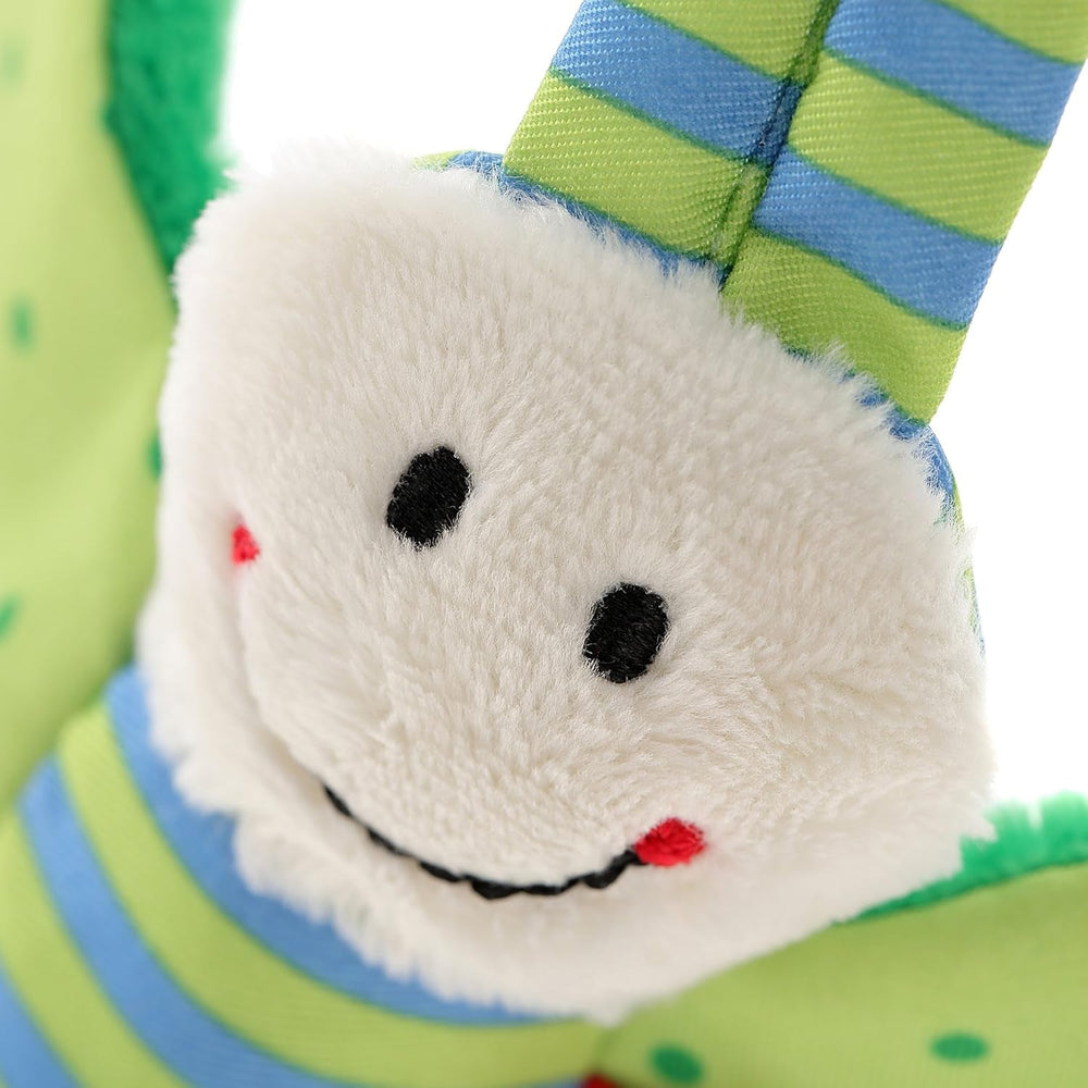 Fehn étoile de mer crépitante - jouet bébé à saisir et à jouer & jouet crépitant pour bébés et jeunes enfants à partir de 0 mois & SIGIKID 41179 jouet à saisir papillon étoiles rouges et vertes Jouets pour bébé Naty Shop