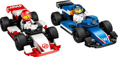 LEGO City F1 Williams Racing et Haas F1 Racing Cars - Jouet de Formule 1 avec voitures à construire et 2 figurines de pilote de course - Petites idées cadeaux pour garçons et filles à partir de 4 ans 60464 Jeux de construction Beuche den LEGO-Store