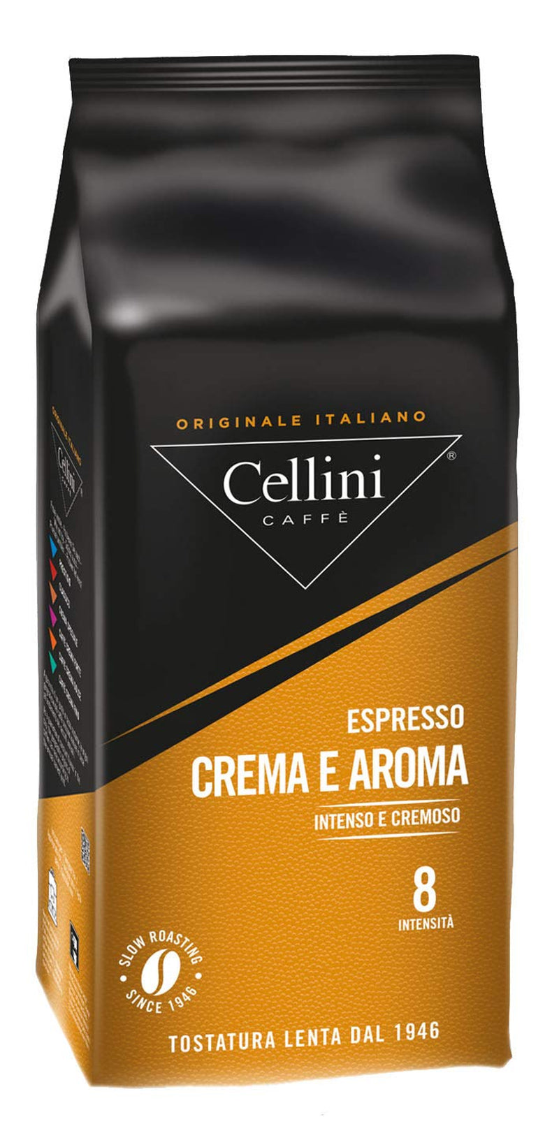 Cellini Crema E Aroma Ganze Bohne, 1000 G, 1Er Pack (1 X 1 Kg) Naty Shop